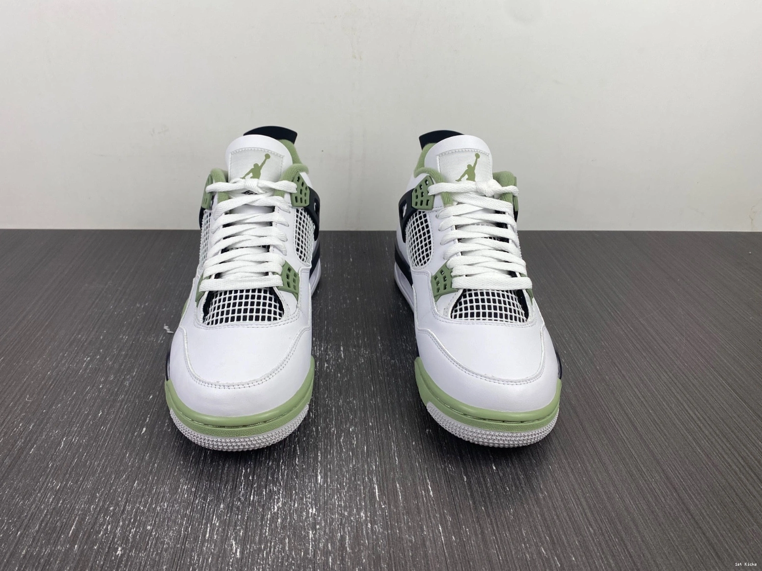 WMNS 4 Seafoam AQ9129-103 Jordan Oil Air Green 1223